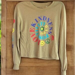 Rebellious One Long sleeve graphic top